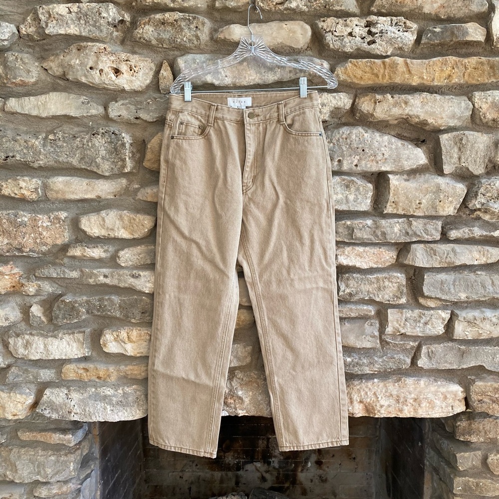 Olive Hoya Jeans, Beige